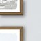 Homeroots Set Of Four Street Scenes Gold Framed Print Wall Art, 4PK 417064 - alternate 6