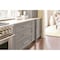Amerock London 8 in 203 mm Center-to-Center Satin Nickel/Polished Chrome Cabinet Pull BP36663G1026 - alternate 5