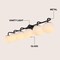 Jonathan Y Louis Parisian Globe 40" 6-Light Metal/Frosted Glass Modern Contemporary LED Vanity Light, Black JYL3560B - alternate 7
