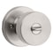 Kwikset Signature Series Privacy Door Lock, Knob Handle, Zinc, Satin Nickel, 238 to 234 in Backset 730PSK RDT 15 CP - alternate 2