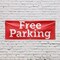 Signmission Free parking, 24 Inch x 72 Inch, Vinyl Banner B-72-30643 - alternate 3