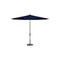 Treasure Garden 11 ft Patio Umbella, aluminum, fiberglass ribs, outdoor, Navy UM841-09 5439 Navy - alternate 1