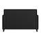Flash Furniture Loveseat, 29" x 32-1/4", Upholstery Color: Black BT-827-2-BK-GG - alternate 9