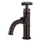 Kingston Brass One-Handle Single-Hole Bathroom Faucet with Push Pop-Up Drain, Oil Rubbed Bronze KS2825CG - alternate 1