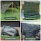 Tarps Now Tarps, 10 ft x 12 ft, 6 Mil, Woodland Camo, Polyethylene CSP6GC-1012 - alternate 7