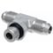 Gates Male JIC 37 Flare on Run to Male O-Ring Boss - Tee SAE to SAE G60350-1212 - alternate 1