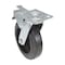 Vestil Rubber Swivel With Total Brake Caster 8 In. Diameter x 2 In. Width 551 Lb. Capacity Black CST-VE-8X2MR-SWTB - alternate 6