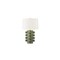 Hudson Valley Lighting Roselle 17.25 in. Table Lamp Aged Brass/Ceramic Moss Crackle L9126-AGB/CMC - alternate 6