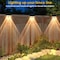 Beyond Led Technology SUN BEAM, Solar LED Wall Washer, 0.8 Wtt, 20 Lm, Adj CCT 3K-6K, Charging Time 5-6 hrs, 4PK 790111 - alternate 4