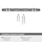 Amerock London 5-1/16 in 128 mm Center-to-Center Black Chrome/Polished Chrome Cabinet Pull BP36649BCR26 - alternate 5