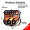 Signmission Route Us 66 Sunset, 4 inch X 4 inch, Vinyl Decal, 2PK SHI-D-2PACK-4-482 - alternate 5