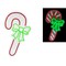 Luxe Light Decor LED Candy Cane Hanging Decor LCJSB-02 - alternate 3