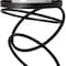 Homeroots 14" Black Geometric Glass And Metal Tabletop Pillar Candle Holder 608388 - alternate 4