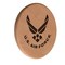 Holland Bar Stool Co United States Air Force 13" Laser Engraved Solid Wood Sign WSgnLNatAirFor - alternate 1