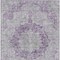 Homeroots 3' X 5' Purple Floral Medallion Washable Indoor Outdoor Area Rug 607920 - alternate 6