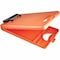 Zoro Select 8-1/2" x 11" Portable Storage Clipboard 1", Orange 00543 - alternate 1