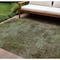 Homeroots 8' X 10' Brown Abstract Washable Indoor Outdoor Area Rug 608780 - alternate 1