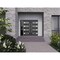 Vdomdoors Front Exterior Prehung Aluminum Double Doors Ronex0131 Black Enamel 1 Sidelight Mirrored Clear RONEX0131DEXD-BLK-W72+12xH80-RH-I - alternate 3