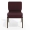 Flash Furniture Plum Fabric Church Chair, PK4 4-FD-CH0221-4-GV-005-GG - alternate 7