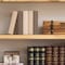 Vintiquewise 8in Classic Linen-Covered MDF Vintage-Style Book Box Storage Case for Keepsakes, Gray QI004856.DK - alternate 5