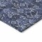 Homeroots 10' X 14' Navy Blue Denim Blue And Ivory Floral Washable Indoor Outdoor Area Rug 581911 - alternate 7