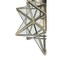 Jonathan Y Stella 12 in. Moravian Star Metal/Glass LED Flush Mount, Nickel JYL9035E - alternate 9