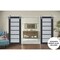 Sartodoors Sturdy Double Barn Door with Frosted Glass 36x84 (2* 18x84) Solid Core Modern Interior VEREGIO7602DB-S-ANT-3684 - alternate 1