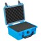 Eylar 9.12in Compact Gear Hard Case Waterproof with Foam Neon Blue SA00042-LBLU - alternate 5