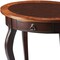 Homeroots 25" Brown Wood Oval Coffee Table With Drawer And Shelf 389904 - alternate 4