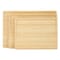 Megachef 3 Piece Bamboo Cutting, Prep and Serving Boards with Slanted Juice Groove 750122195M - alternate 7