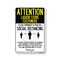 Signmission PSA, Liquor Store Customers Practice Social Distancing, 10in X 7in Decal, OS-NS-D-710-25361 OS-NS-D-710-25361 - alternate 1
