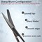 A2Z Scilab Lab Scissors 4.5 inches Sharp/Blunt Curved Blades, Stainless Steel A2Z-ZR-108S - alternate 6