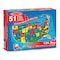 Melissa & Doug U.S.A. (United States) Map Floor Puzzle, 51-Piece Puzzle, 2PK 440 - alternate 4