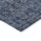 Homeroots 10' X 14' Blue And Black Damask Washable Indoor Outdoor Area Rug 605090 - alternate 7