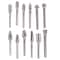 Drill America 12 Piece Carbide Bur Set (SA1 , SA5 , SC1 , SC5 , SD1 , SD5 , SE5 , SF13 , SG5 , SH1 , SL4 and SN2) DUL1SET - alternate 1