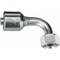Gates Female DIN 24 Cone Swivel - Light Series with O-Ring - 90 Bent Tube MegaCrimp G25655-1628 - alternate 1