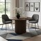 Homeroots 47" Natural Solid Wood Pedestal Base Round Top Dining Table 633115 - alternate 5