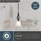 Vaxcel Monrovia Bronze Traditional Mini Pendant Ceiling Light with White Glass P0381 - alternate 7