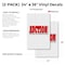 Signmission Auction, Vinyl Decals Only 24 Inch x 36 Inch, Vinyl Decal, 2PK DSB-2436-2PACK-Auction - alternate 2