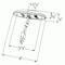 Grote Lighting M5 Series LED Clearance Marker Lights, Red, Oval, Chrome Plated, Polycarbonate,  47922 - alternate 4