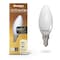 Bulbrite 5 Watt LED B11 Light Bulbs, Warm Dimming 3000K Soft White, 1800K Candlelight, 500 Lumens, 4PK 862885 - alternate 8