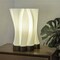 Jonathan Y Flame 13.5" Modern Bohemian Plant-Based PLA 3D Printed Dimmable LED Table Lamp, White/Brown USA1002A - alternate 9