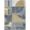 Homeroots 8' X 10' Gray And Gold Geometric Washable Indoor Outdoor Area Rug 617917 - alternate 8