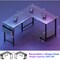 Healsmart L-Shaped 50-Inch Gaming Computer Desk with Reversible Corner for Students to Study and Write, Woode 3A88FNDESKOFFICEL50X43GRY - alternate 5