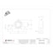 Sealmaster Pillow Block Bearing, Cast Iron, Set Screw Locking, Ball Insert, 1-15/16 in Dia, Alloy Steel NP-31 - alternate 2