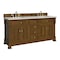James Martin Vanities Brookfield 72" Double Vanity, Honey Oak, w/ 3 CM Siberian Silestone Top 547-V72-HNO-3SFR - alternate 6