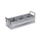 Homeroots 15" Gray Solid Wood And Metal Additional Accessory 487953 - alternate 3