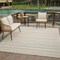 Homeroots 8' X 10' Cream and Beige Striped Distressed Indoor Outdoor Area Rug 558727 - alternate 7