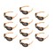 Interstate Safety Full-Seal Safety Glasses with Smoke Mirror Lens and Removable EVA Foam Gasket, Orange, 10PK 40254-BX - alternate 1