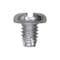 Auveco 8-32 x 1/4in Slotted Pan Head Type F Zinc Thread Cutting Screw, 100PK 5290 - alternate 1